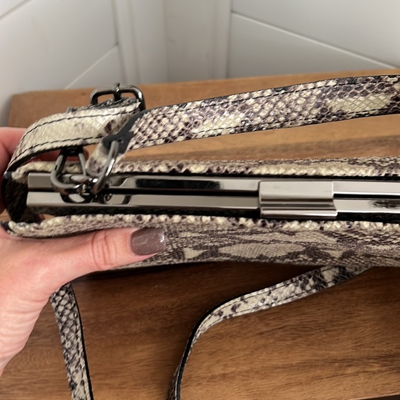 Vintage python embossed leather, made in Italy - Picture 14 of 17